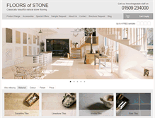 Tablet Screenshot of floorsofstone.com